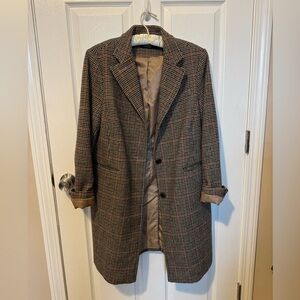 Ralph Lauren Classic Houndstooth wool Coat